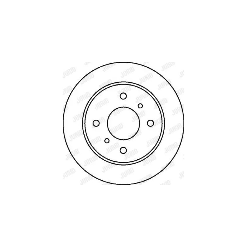 Stabdžių diskas  JURID 562032JC