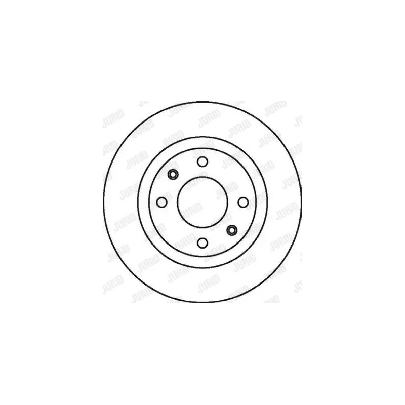 Stabdžių diskas  JURID 562044JC