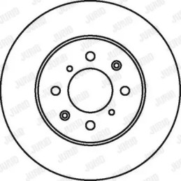 Stabdžių diskas  JURID 562082JC