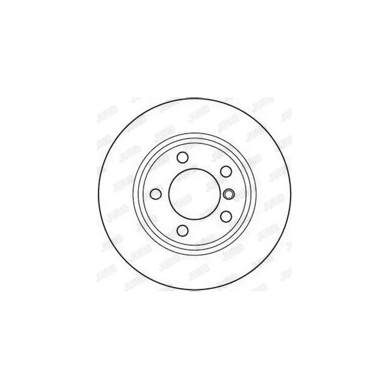 Stabdžių diskas  JURID 562090JC
