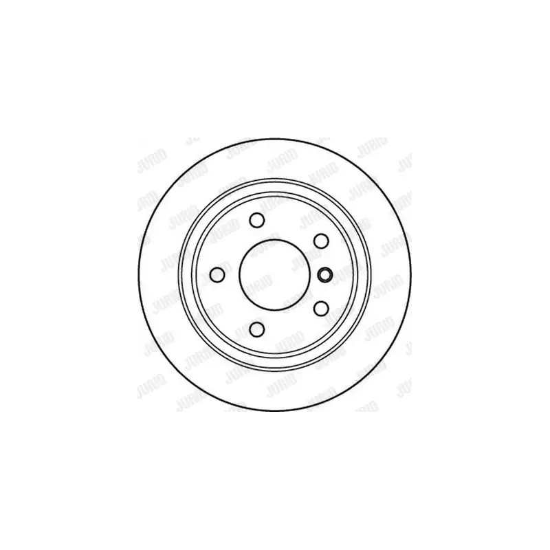 Stabdžių diskas  JURID 562094JC