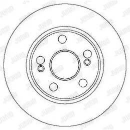 Stabdžių diskas  JURID 562104JC