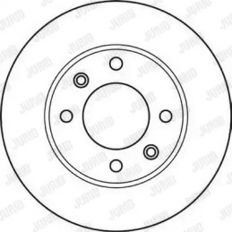Stabdžių diskas  JURID 562130JC