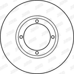 Stabdžių diskas  JURID 562138JC