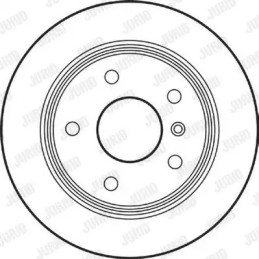 Stabdžių diskas  JURID 562149JC