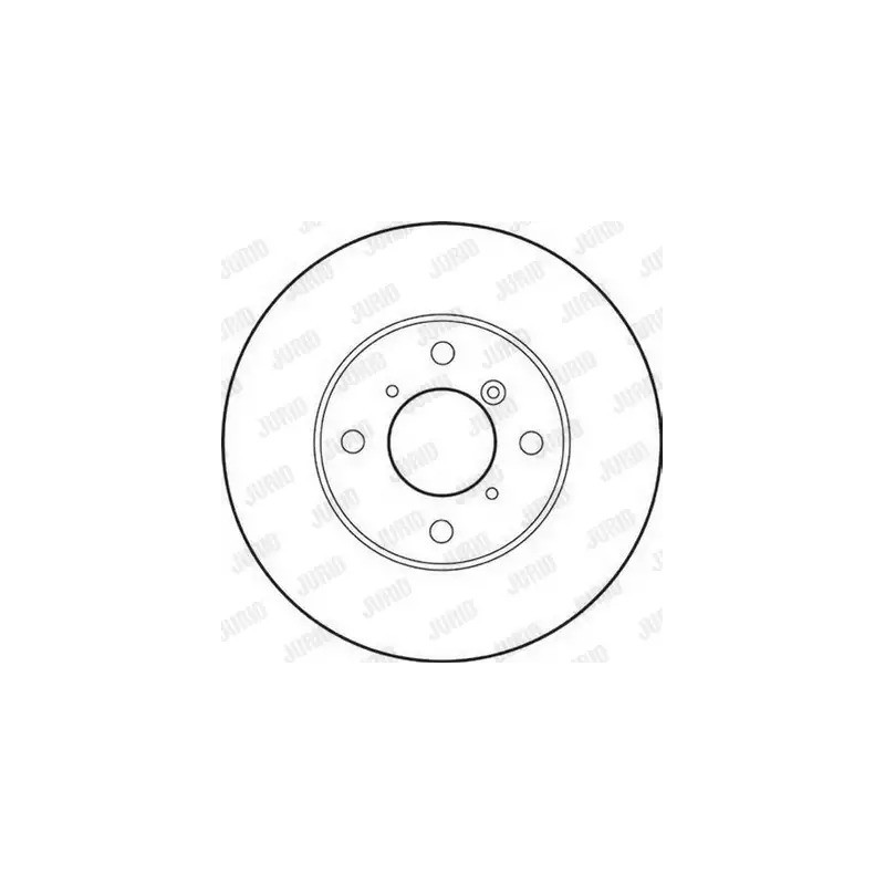 Stabdžių diskas  JURID 562179JC