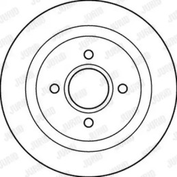 Stabdžių diskas  JURID 562208JC