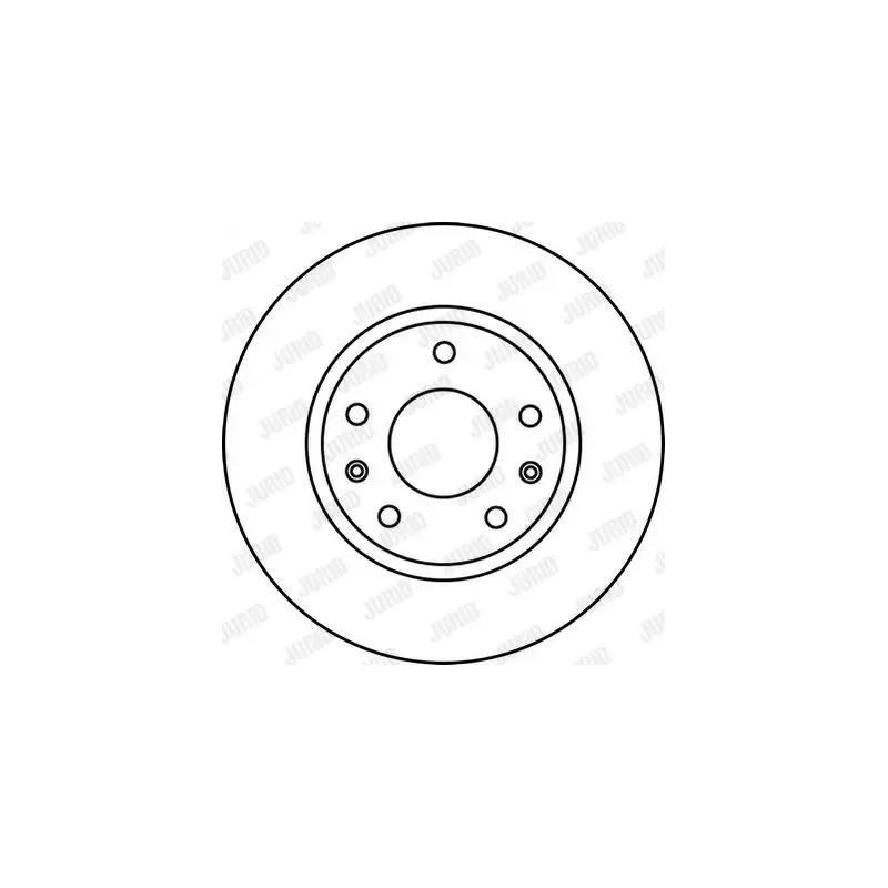 Stabdžių diskas  JURID 562225JC