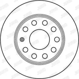 Stabdžių diskas  JURID 562236JC