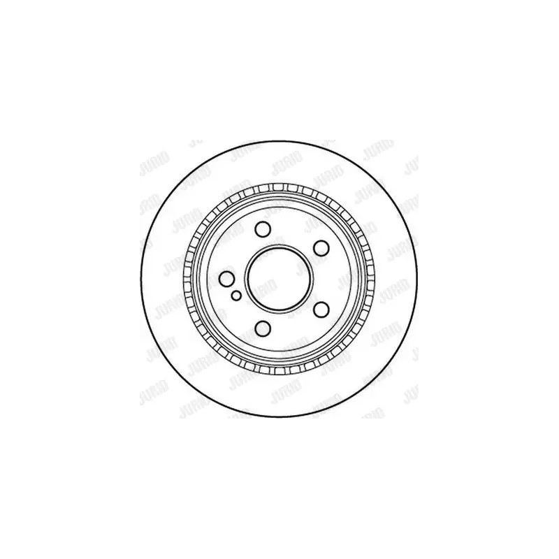 Stabdžių diskas  JURID 562242JC