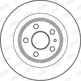 Stabdžių diskas  JURID 562246JC