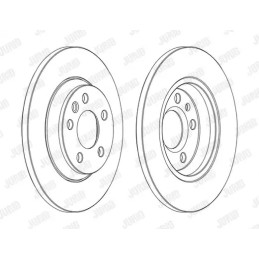 Stabdžių diskas  JURID 562448JC