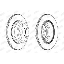 Stabdžių diskas  JURID 562521JC