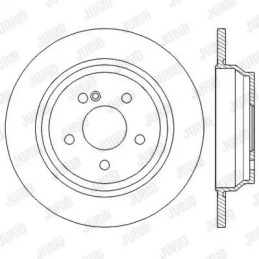 Stabdžių diskas  JURID 562566JC
