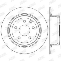Stabdžių diskas  JURID 562576JC