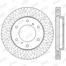 Stabdžių diskas  JURID 562572JC