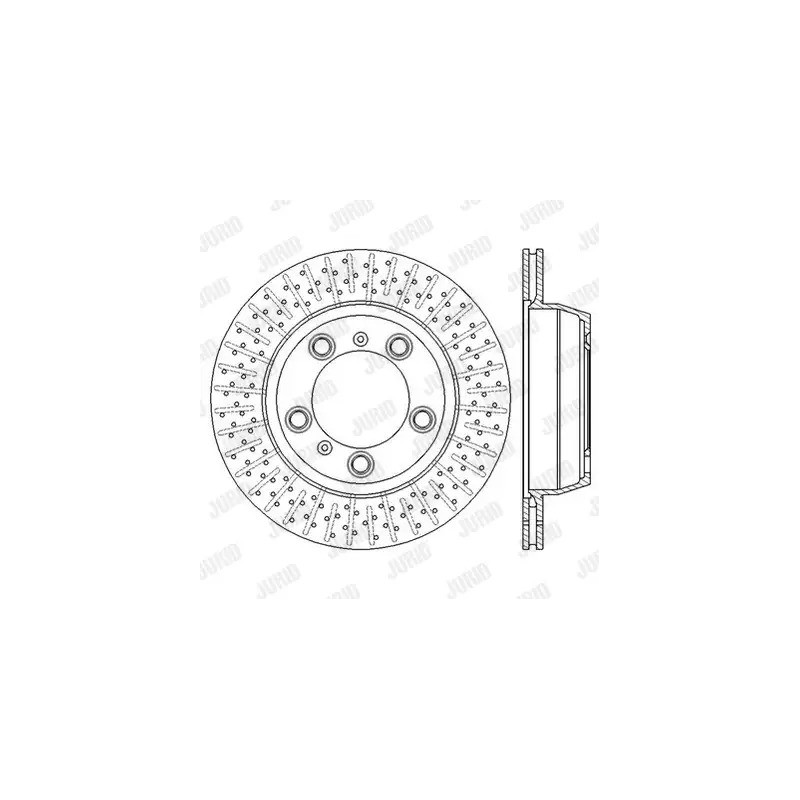 Stabdžių diskas  JURID 562588JC