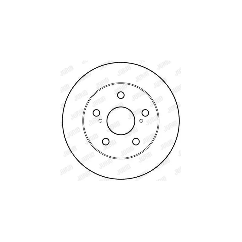 Stabdžių diskas  JURID 562617JC