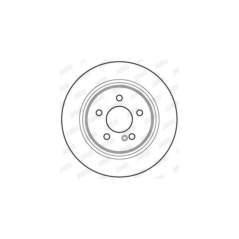 Stabdžių diskas  JURID 562620JC