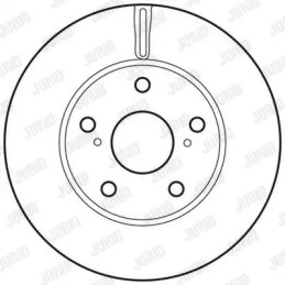 Stabdžių diskas  JURID 562623JC