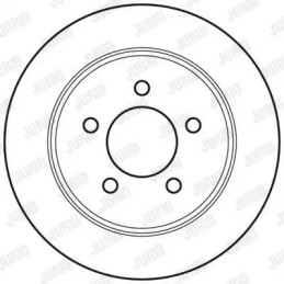 Stabdžių diskas  JURID 562646JC