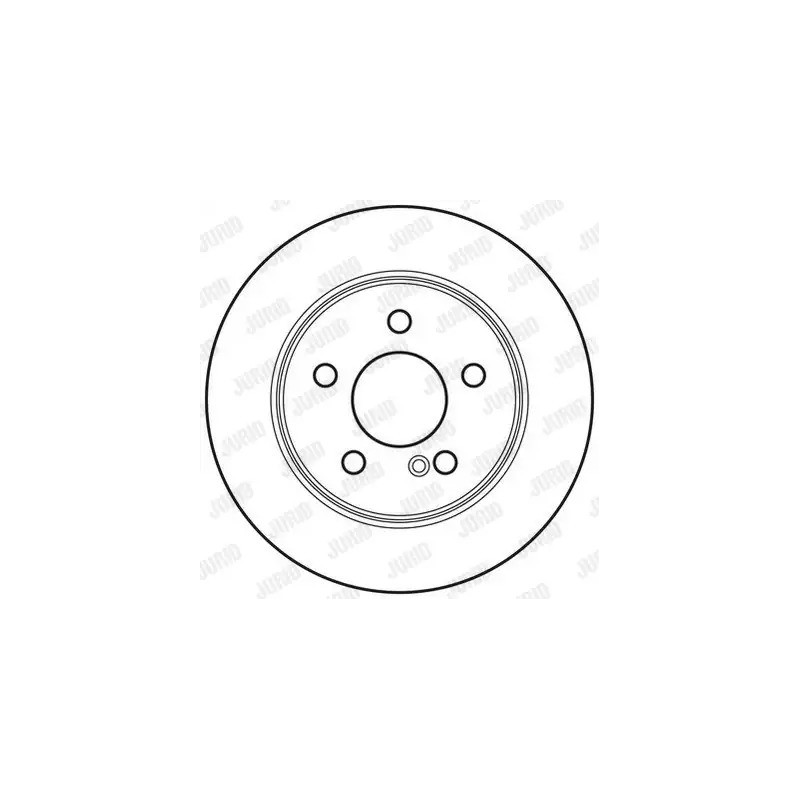 Stabdžių diskas  JURID 562664JC