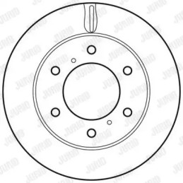 Stabdžių diskas  JURID 562695JC