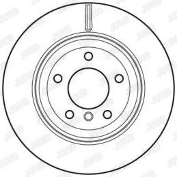 Stabdžių diskas  JURID 562701JC