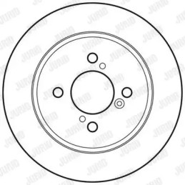 Stabdžių diskas  JURID 562698JC