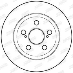 Stabdžių diskas  JURID 562712JC