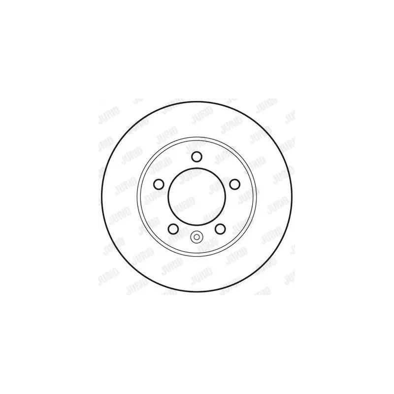 Stabdžių diskas  JURID 562714JC