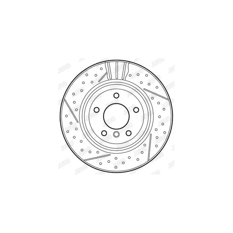 Stabdžių diskas  JURID 562749JC