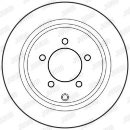Stabdžių diskas  JURID 562756JC
