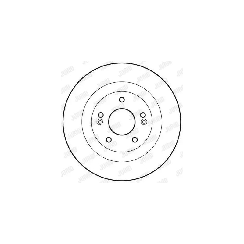 Stabdžių diskas  JURID 562779JC