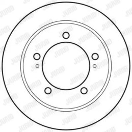 Stabdžių diskas  JURID 562780JC