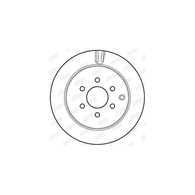 Stabdžių diskas  JURID 562782JC