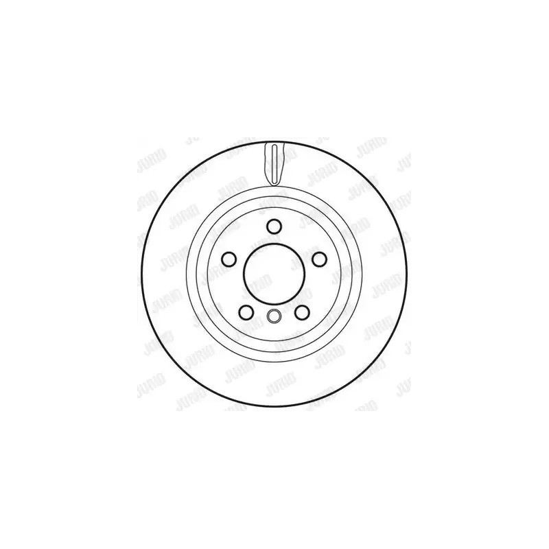Stabdžių diskas  JURID 562793JC