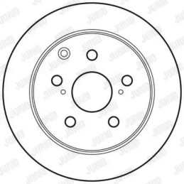 Stabdžių diskas  JURID 562808JC