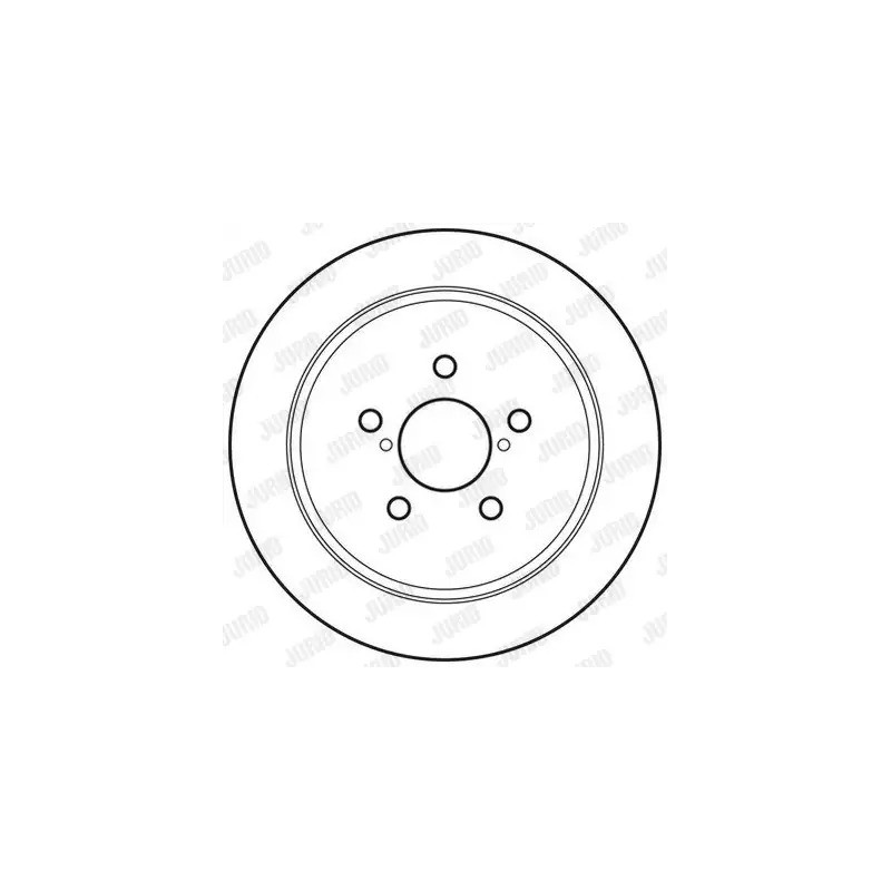 Stabdžių diskas  JURID 562826JC
