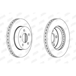 Stabdžių diskas  JURID 562856JC