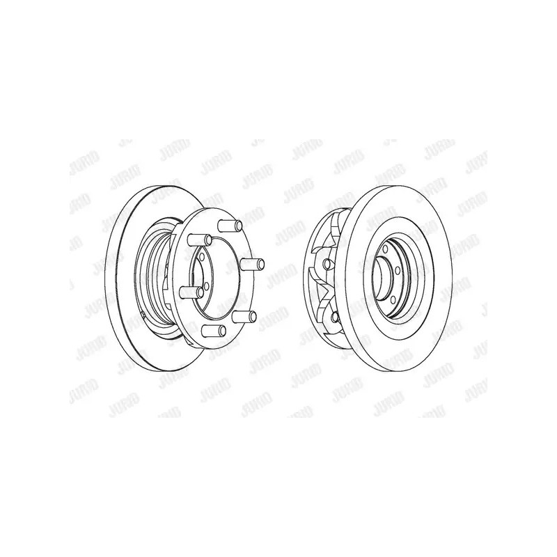Stabdžių diskas  JURID 567118J