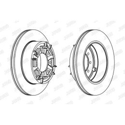 Stabdžių diskas  JURID 567128J