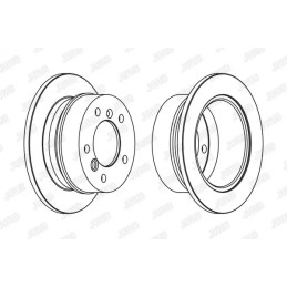 Stabdžių diskas  JURID 567771J