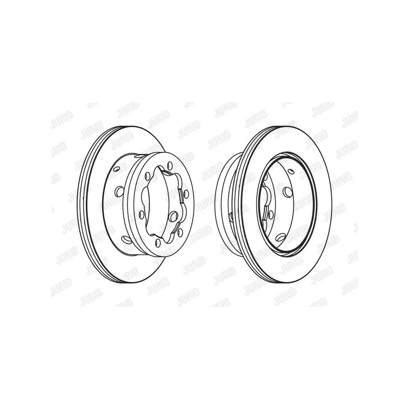 Stabdžių diskas  JURID 567810J