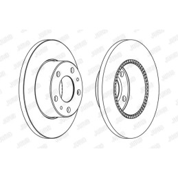 Stabdžių diskas  JURID 569106J