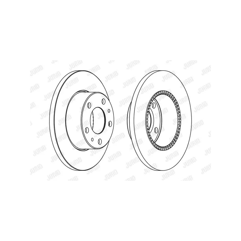 Stabdžių diskas  JURID 569106J