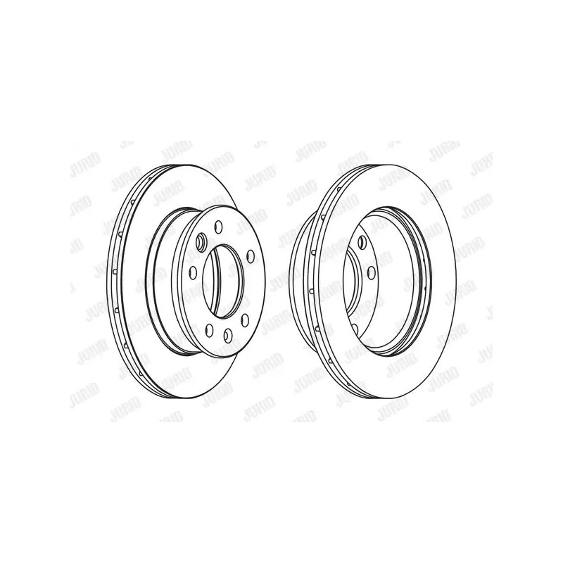 Stabdžių diskas  JURID 569122J