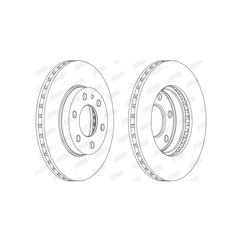 Stabdžių diskas  JURID 569165J