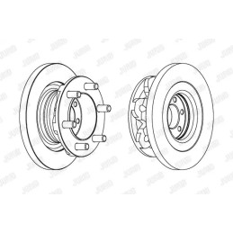 Stabdžių diskas  JURID 569168J