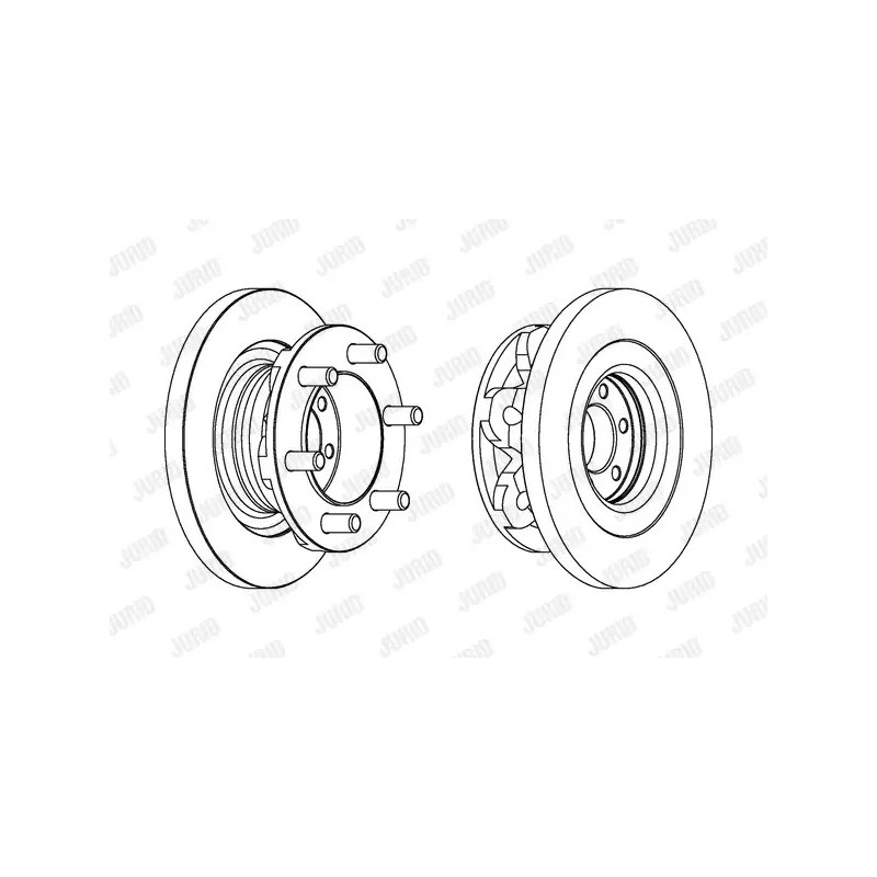 Stabdžių diskas  JURID 569168J